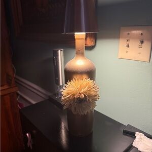 Gold Decorative Accents with Organic Shapes